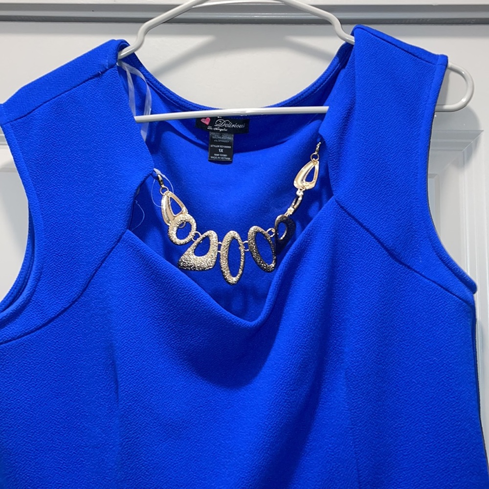 Royal blue dress - Picture 4 of 6